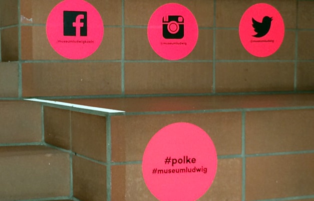 Social Media Icons Polke Museum
